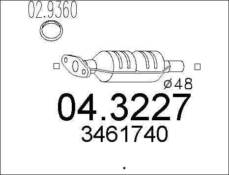 MTS 04.3227 - Catalyseur cwaw.fr