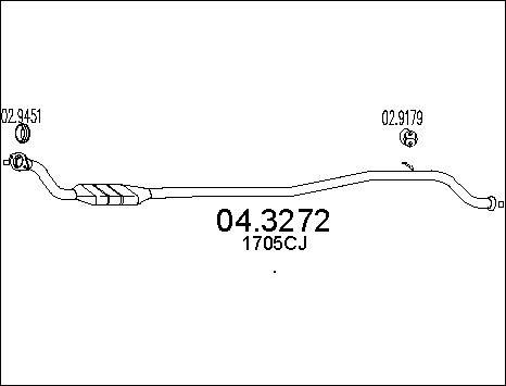 MTS 04.3272 - Catalyseur cwaw.fr