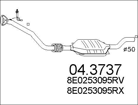 MTS 04.3737 - Catalyseur cwaw.fr