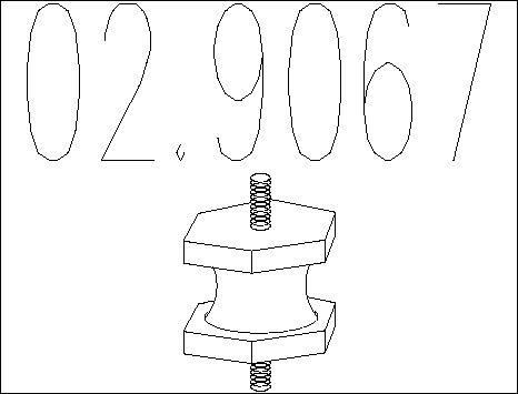 MTS 02.9067 - Suspension, échappement cwaw.fr