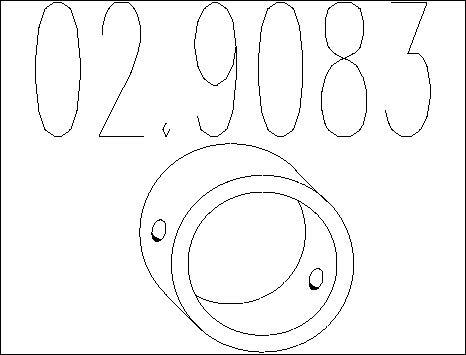 MTS 02.9083 - Suspension, échappement cwaw.fr