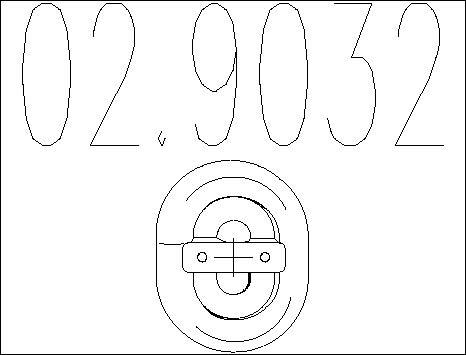 MTS 02.9032 - Suspension, échappement cwaw.fr