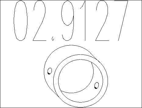 MTS 02.9127 - Suspension, échappement cwaw.fr