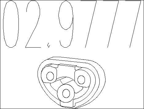 MTS 02.9777 - Suspension, échappement cwaw.fr