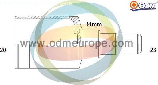 Multiparts 14-096264 - Jeu de joints, arbre de transmission cwaw.fr