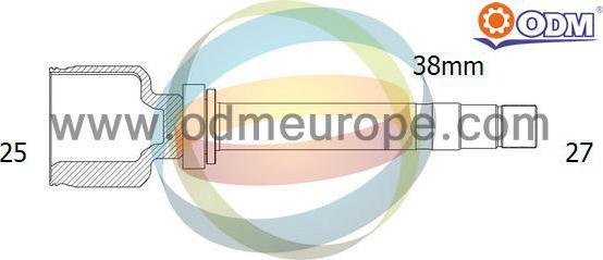 Multiparts 14-146066 - Jeu de joints, arbre de transmission cwaw.fr