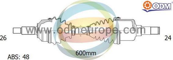 Multiparts 18-091471 - Arbre de transmission cwaw.fr