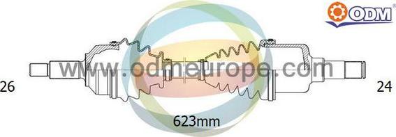 Multiparts 18-091540 - Arbre de transmission cwaw.fr