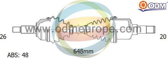 Multiparts 18-091531 - Arbre de transmission cwaw.fr