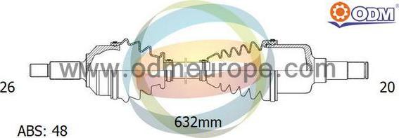 Multiparts 18-091631 - Arbre de transmission cwaw.fr