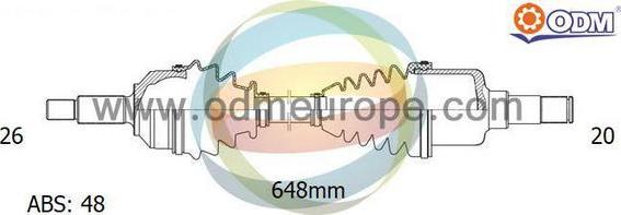 Multiparts 18-091291 - Arbre de transmission cwaw.fr