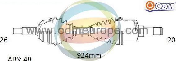 Multiparts 18-092531 - Arbre de transmission cwaw.fr