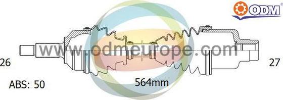 Multiparts 18-041221 - Arbre de transmission cwaw.fr