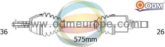 Multiparts 18-051560 - Arbre de transmission cwaw.fr