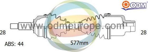 Multiparts 18-052051 - Arbre de transmission cwaw.fr