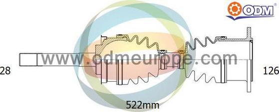 Multiparts 18-063040 - Arbre de transmission cwaw.fr