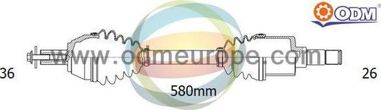 Multiparts 18-011700 - Arbre de transmission cwaw.fr