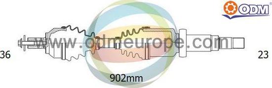 Multiparts 18-012580 - Arbre de transmission cwaw.fr