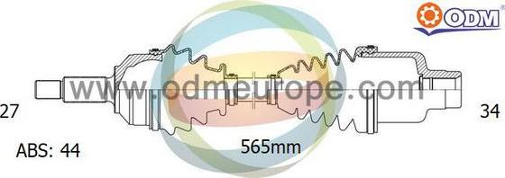 Multiparts 18-012071 - Arbre de transmission cwaw.fr