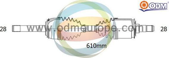 Multiparts 18-081400 - Arbre de transmission cwaw.fr