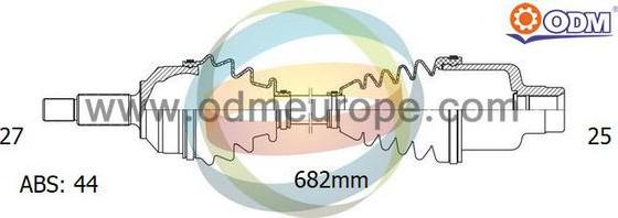 Multiparts 18-073061 - Arbre de transmission cwaw.fr