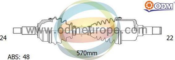 Multiparts 18-141051 - Arbre de transmission cwaw.fr