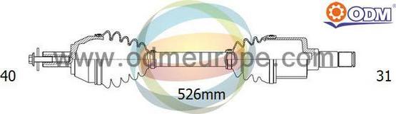 Multiparts 18-151320 - Arbre de transmission cwaw.fr