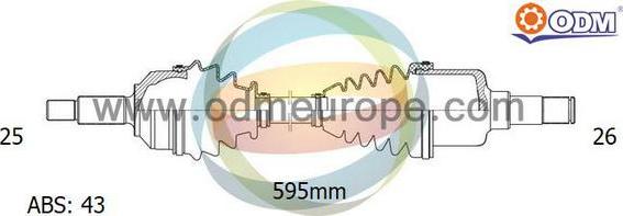 Multiparts 18-151291 - Arbre de transmission cwaw.fr