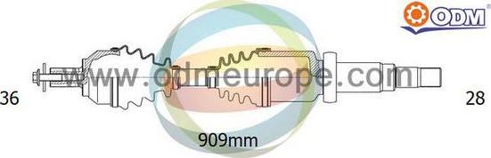 Multiparts 18-152430 - Arbre de transmission cwaw.fr