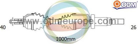 Multiparts 18-152420 - Arbre de transmission cwaw.fr