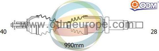 Multiparts 18-152320 - Arbre de transmission cwaw.fr