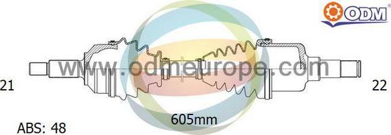 Multiparts 18-161421 - Arbre de transmission cwaw.fr