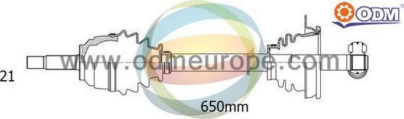 Multiparts 18-291500 - Arbre de transmission cwaw.fr