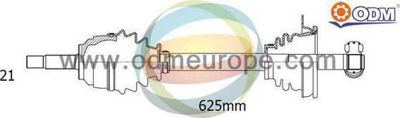 Multiparts 18-291040 - Arbre de transmission cwaw.fr