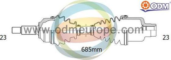 Multiparts 18-293070 - Arbre de transmission cwaw.fr