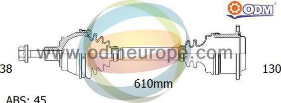 Multiparts 18-215341 - Arbre de transmission cwaw.fr