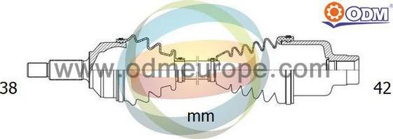 Multiparts 18-215230 - Arbre de transmission cwaw.fr