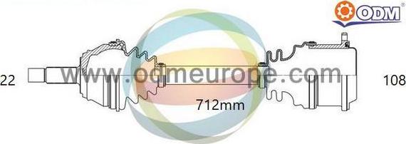 Multiparts 18-216560 - Arbre de transmission cwaw.fr