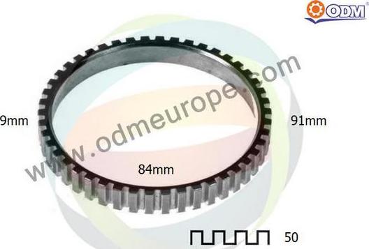 Multiparts 26-040008 - Anneau de palpeur, ABS cwaw.fr