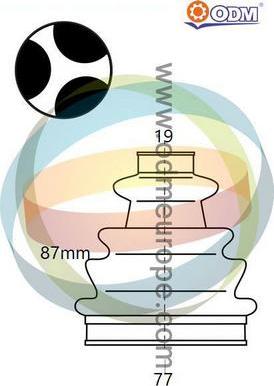 Multiparts 21-990495 - Joint-soufflet, arbre de commande cwaw.fr