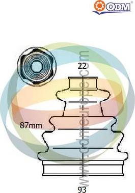 Multiparts 21-990422 - Joint-soufflet, arbre de commande cwaw.fr