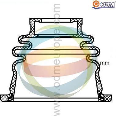 Multiparts 21-990473 - Joint-soufflet, arbre de commande cwaw.fr