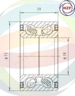 Multiparts 70-090025 - Kit de roulements de roue cwaw.fr