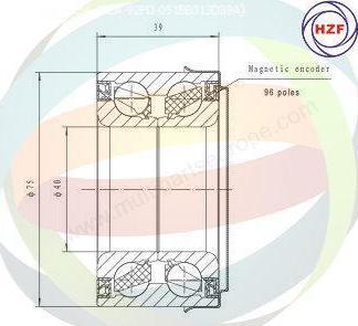 Multiparts 70-090137 - Kit de roulements de roue cwaw.fr