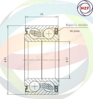 Multiparts 70-040054 - Kit de roulements de roue cwaw.fr