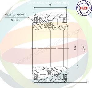 Multiparts 70-040007 - Kit de roulements de roue cwaw.fr