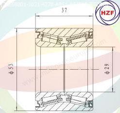 Multiparts 70-010059 - Kit de roulements de roue cwaw.fr