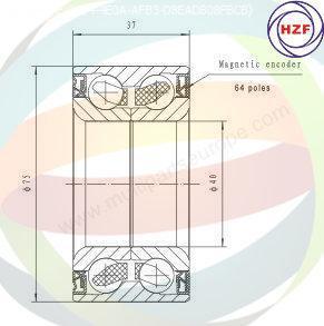 Multiparts 70-010013 - Kit de roulements de roue cwaw.fr