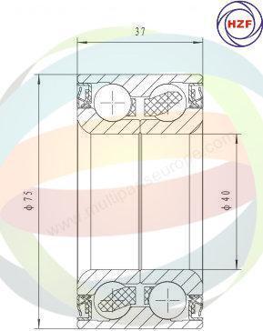 Multiparts 70-010012 - Kit de roulements de roue cwaw.fr