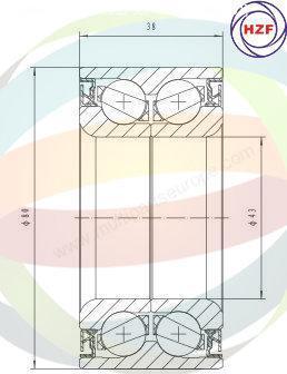 Multiparts 70-010110 - Kit de roulements de roue cwaw.fr